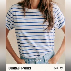 Sezane Conrad Stripe TShirt
